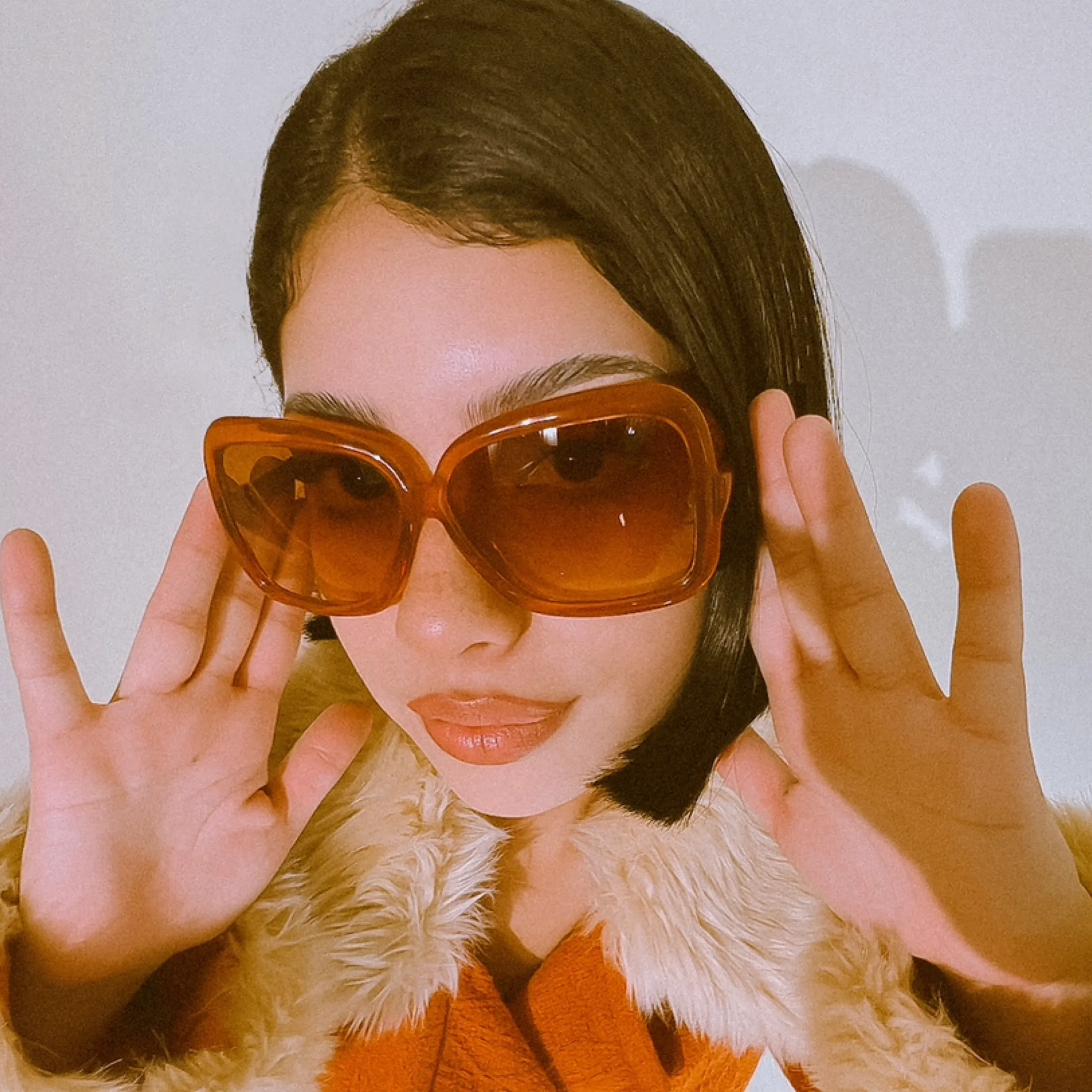 SATURDAY NIGHT Retro 70s Sunglasses sold by Giant Vintage product image thumbnail 2