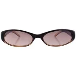 PURR Brown Oval Sunglasses sold by Giant Vintage