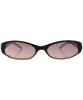 PURR Brown Oval Sunglasses sold by Giant Vintage