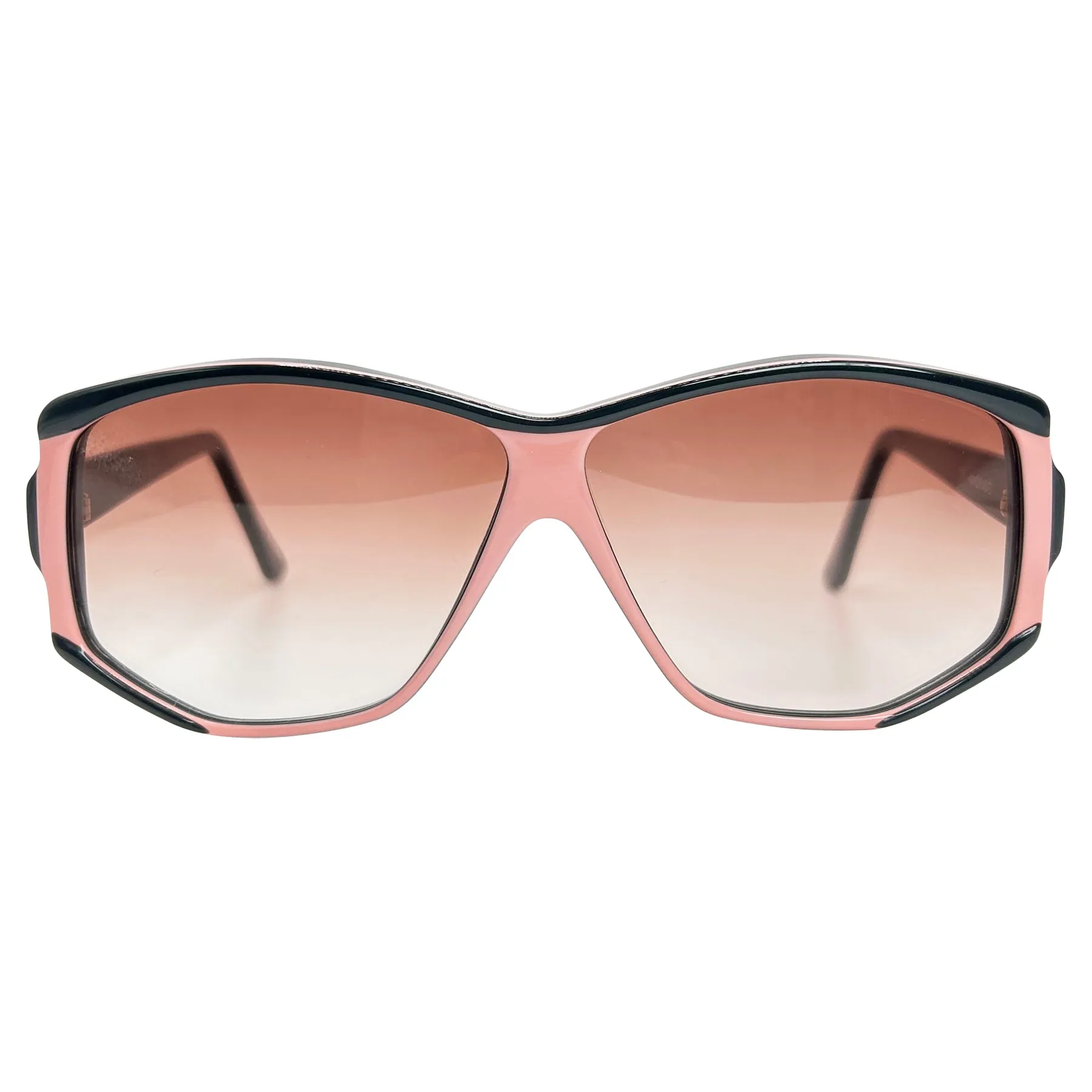 SCORE Black/Pink 80s Sunglasses sold by Giant Vintage
