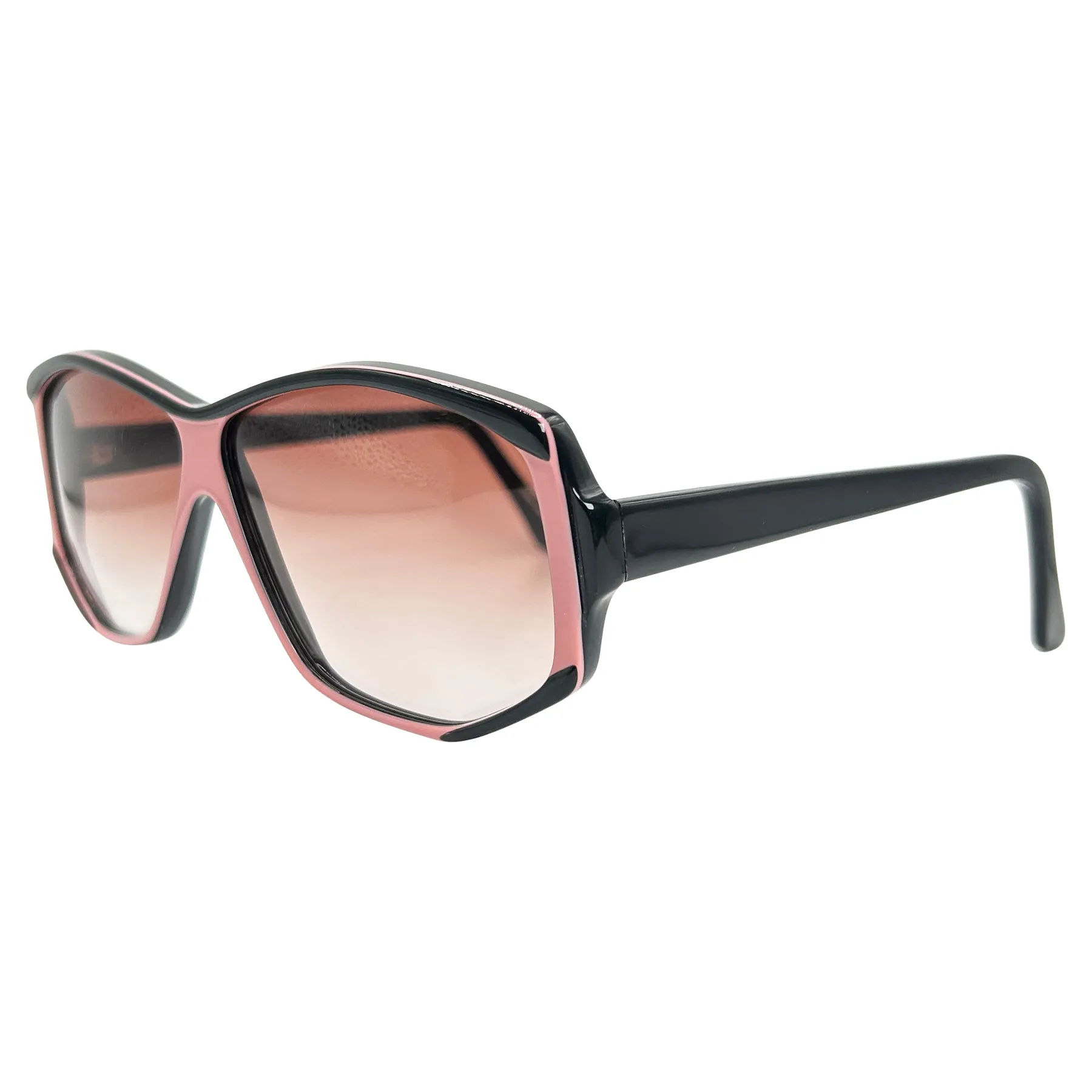 SCORE Black/Pink 80s Sunglasses sold by Giant Vintage product image thumbnail 2