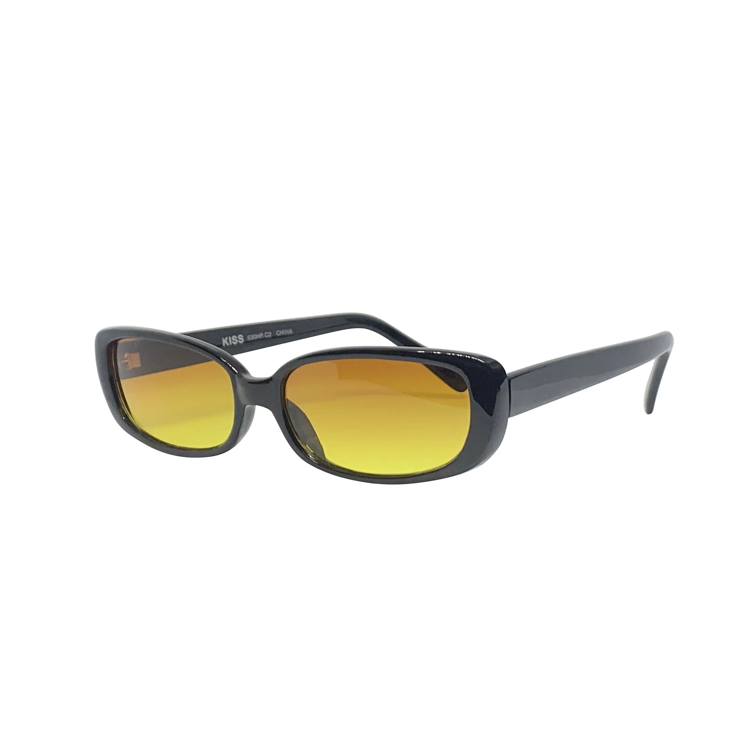 BUGGIN’ Black and Bayou 90s Square Sunnies sold by Giant Vintage product image thumbnail 2