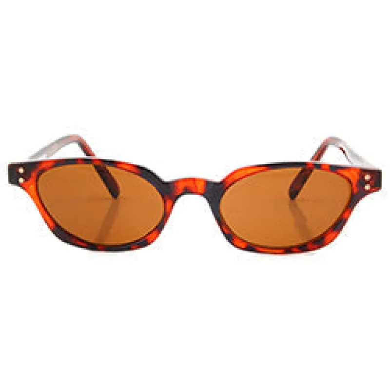 TRAINS Tortoise Cat-Eye Sunglasses sold by Giant Vintage