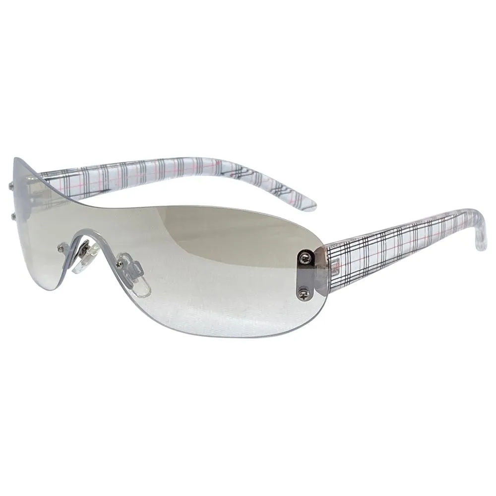 DIGITALS Flash Y2K Rimless Sunglasses sold by Giant Vintage product image thumbnail 2