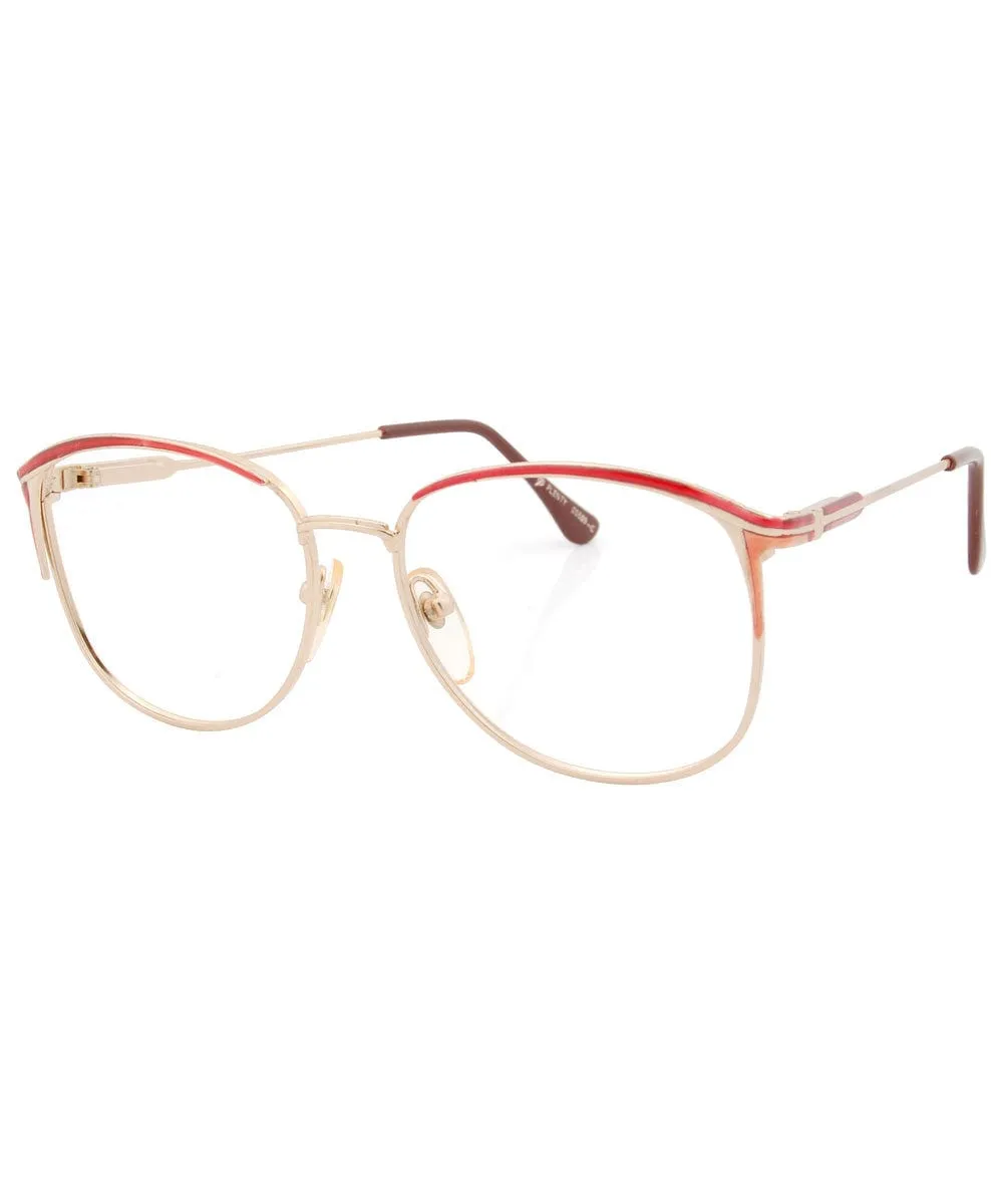 BEES Gold Clear Glasses sold by Giant Vintage product image thumbnail 2