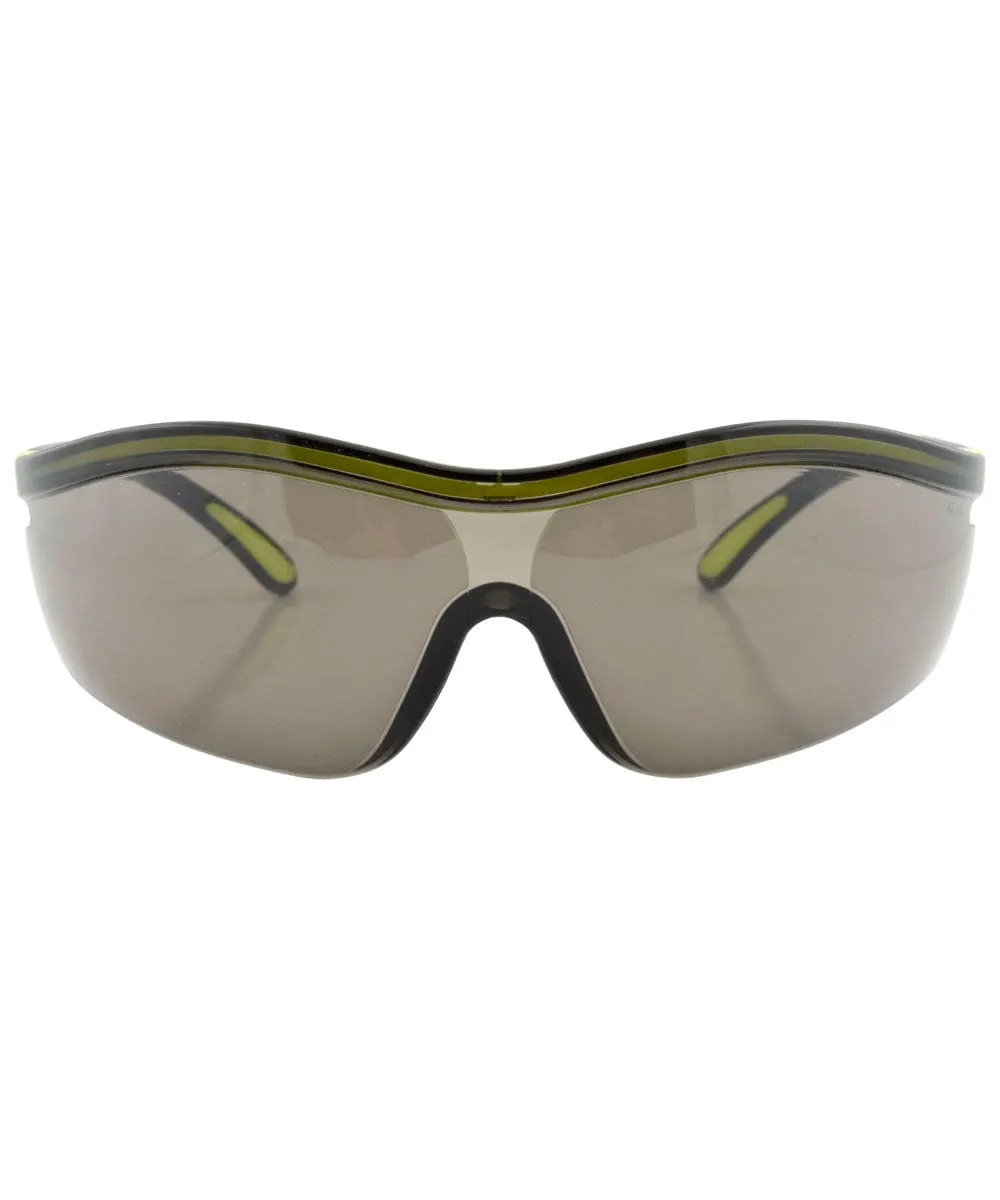 MEDIA Yellow Sports Sunglasses sold by Giant Vintage product image thumbnail 3
