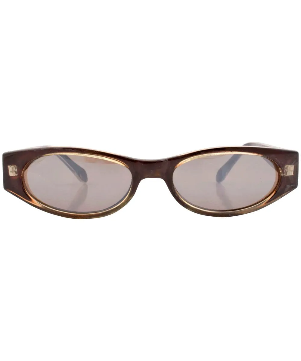 NEED UM Brown Cat-Eye Sunglasses sold by Giant Vintage product image thumbnail 2