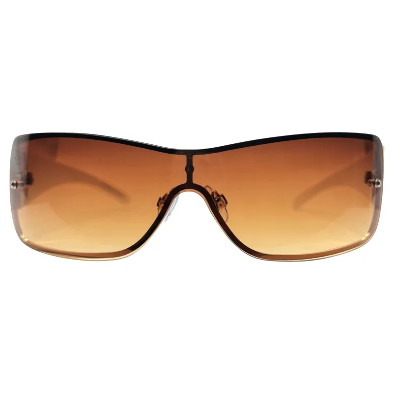 CITYGURLZ Amber Y2k Sunglasses sold by Giant Vintage