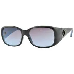 DRESS UP Black/Blue Square Sunglasses sold by Giant Vintage
