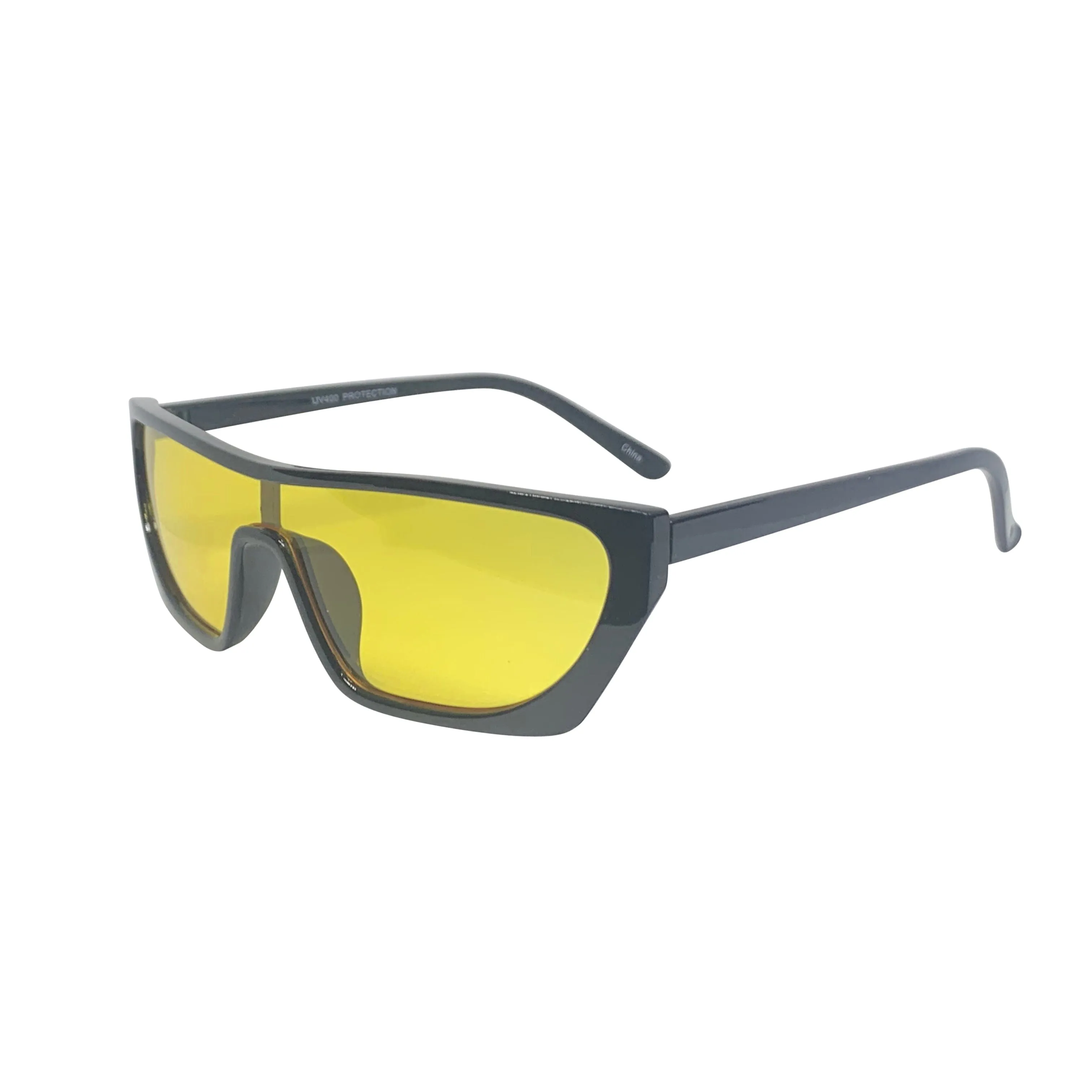 PAPI Yellow and Black Shield Sunnies sold by Giant Vintage product image thumbnail 2