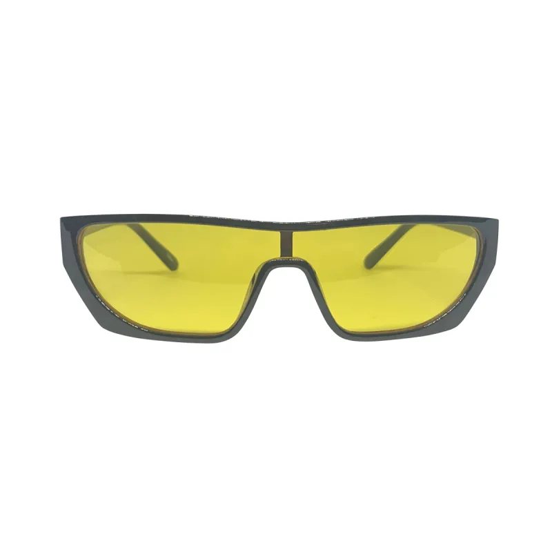 PAPI Yellow and Black Shield Sunnies sold by Giant Vintage