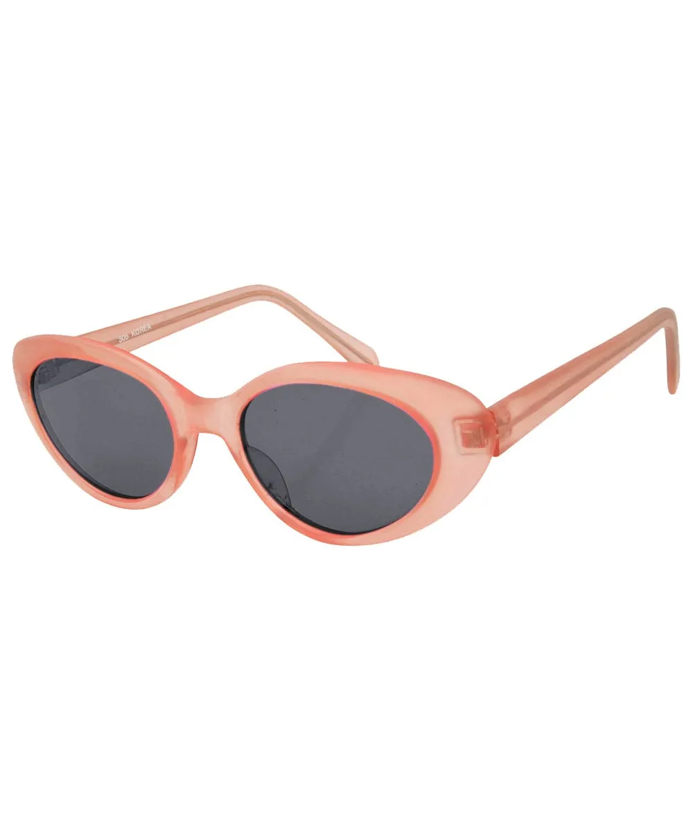 TABITHA Peach/SD Cat-Eye Sunglasses sold by Giant Vintage product image thumbnail 2
