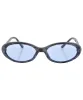 DINKY Blue Oval Sunglasses sold by Giant Vintage