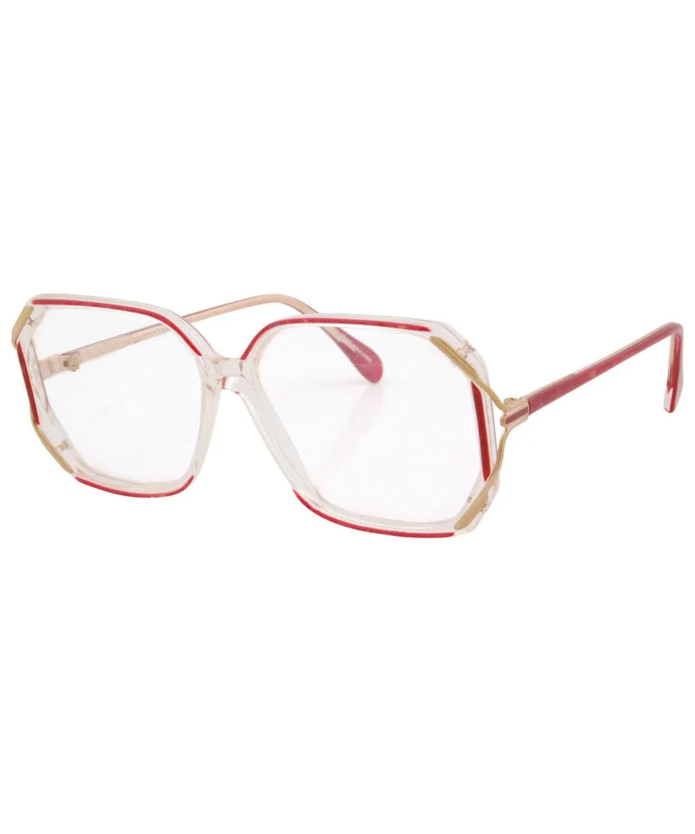 CREPES Berry Clear Glasses sold by Giant Vintage product image thumbnail 2