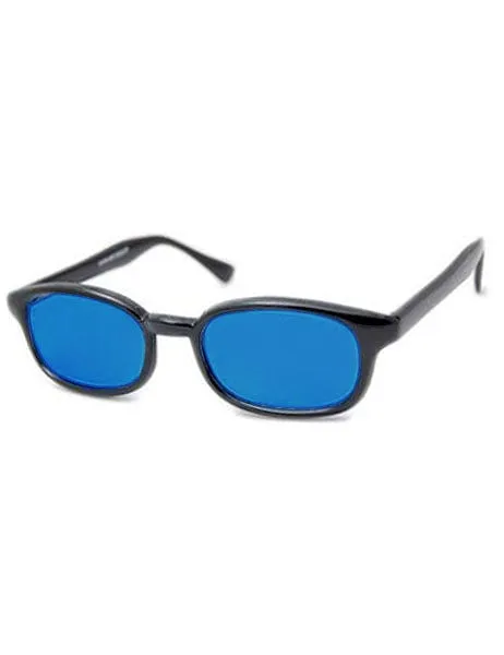 ANARCHY Azul Classic Colored Square Sunglasses sold by Giant Vintage product image thumbnail 2