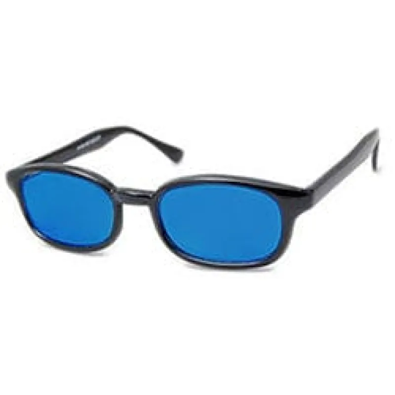 ANARCHY Azul Classic Colored Square Sunglasses sold by Giant Vintage