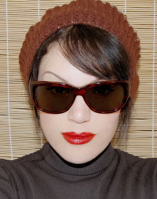 THE CITY Tortoise Classic Sunglasses sold by Giant Vintage product image thumbnail 2