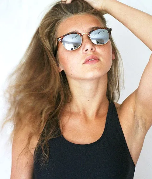 MILO Tortoise Retro Sunglasses sold by Giant Vintage product image thumbnail 4