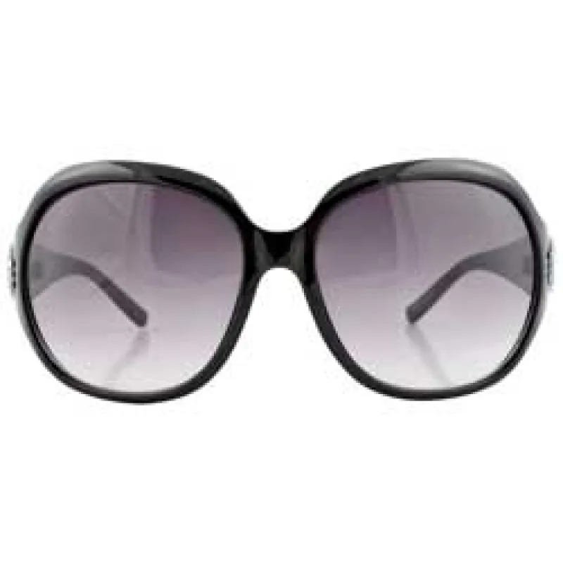 JOSIE Black/Smoke Oversized Sunglasses sold by Giant Vintage