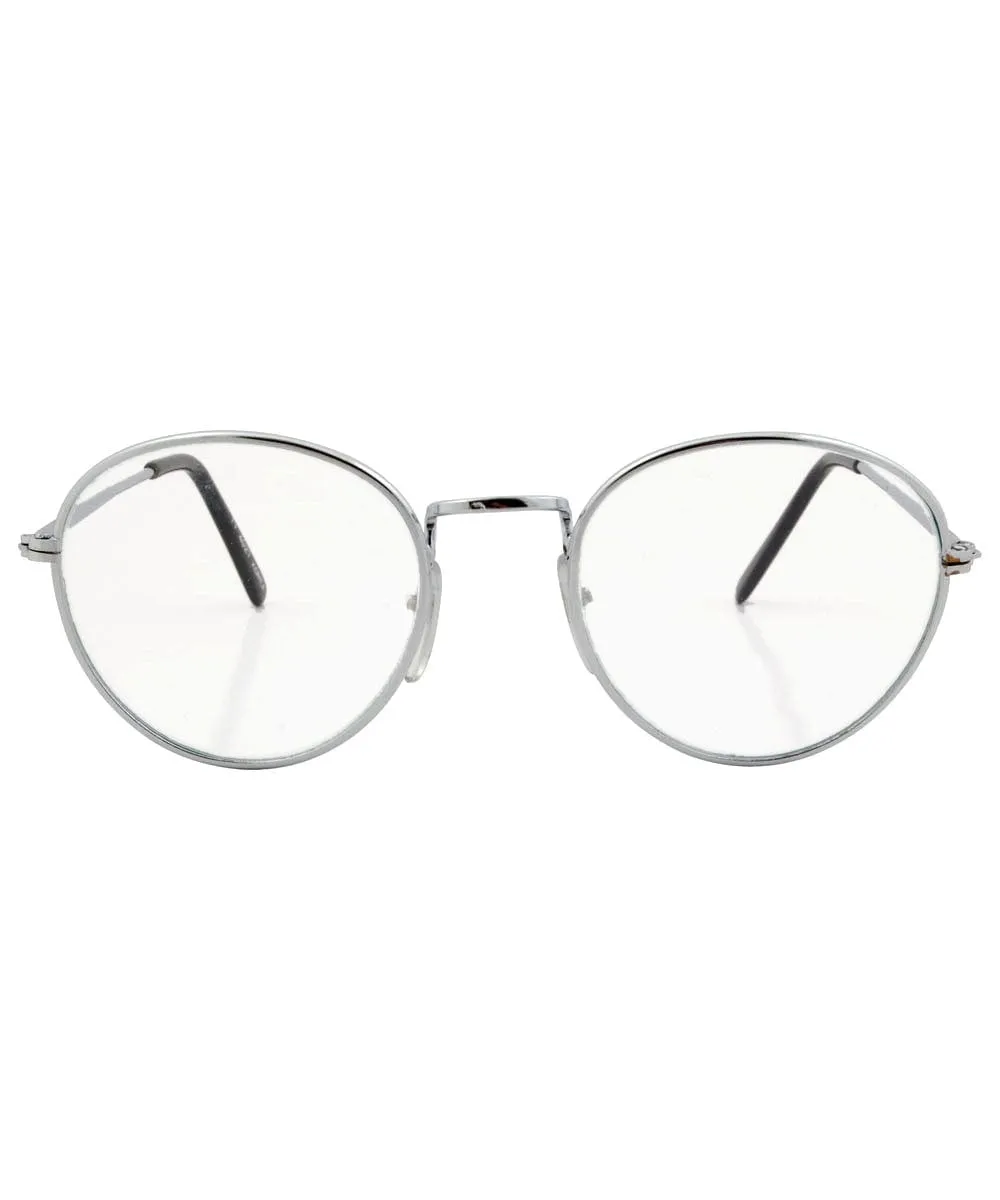 RIDLEY Silver/Clear Glasses sold by Giant Vintage product image thumbnail 3