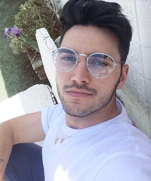 RIDLEY Silver/Clear Glasses sold by Giant Vintage product image thumbnail 4