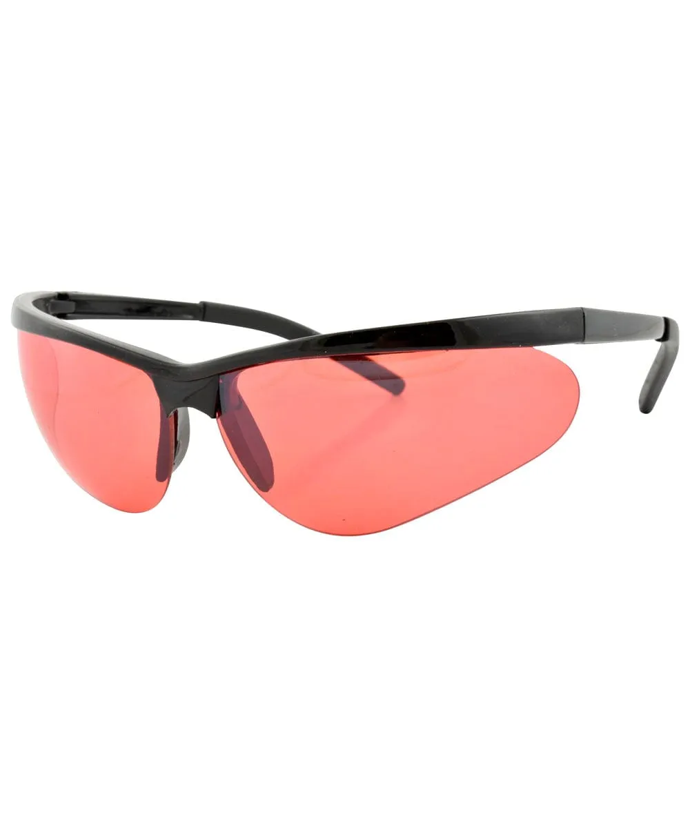 MANIMAL Red/Black Sports Sunglasses sold by Giant Vintage product image thumbnail 2