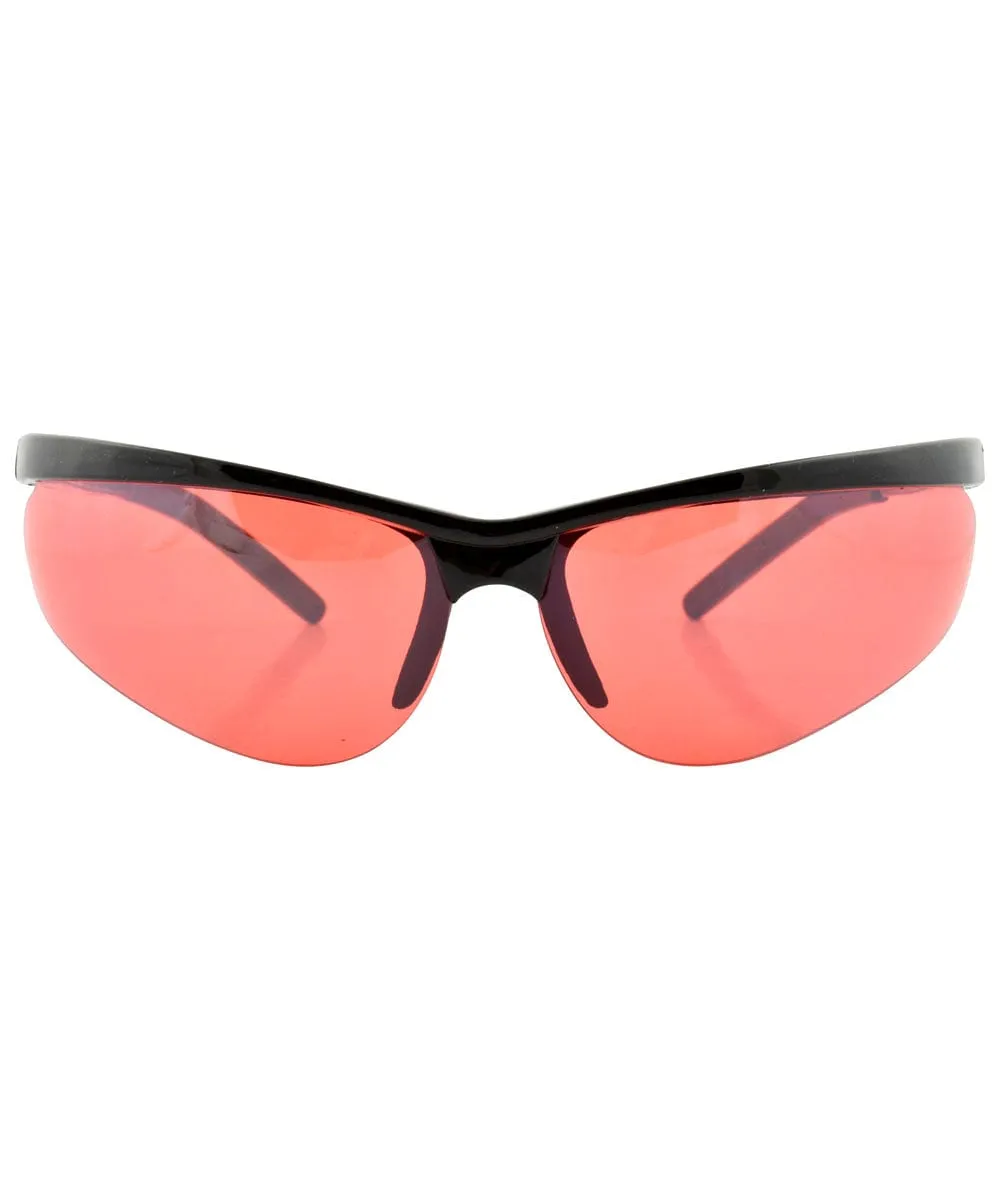 MANIMAL Red/Black Sports Sunglasses sold by Giant Vintage product image thumbnail 3