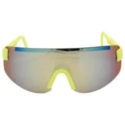 FRESH Yellow Shield Sunglasses sold by Giant Vintage