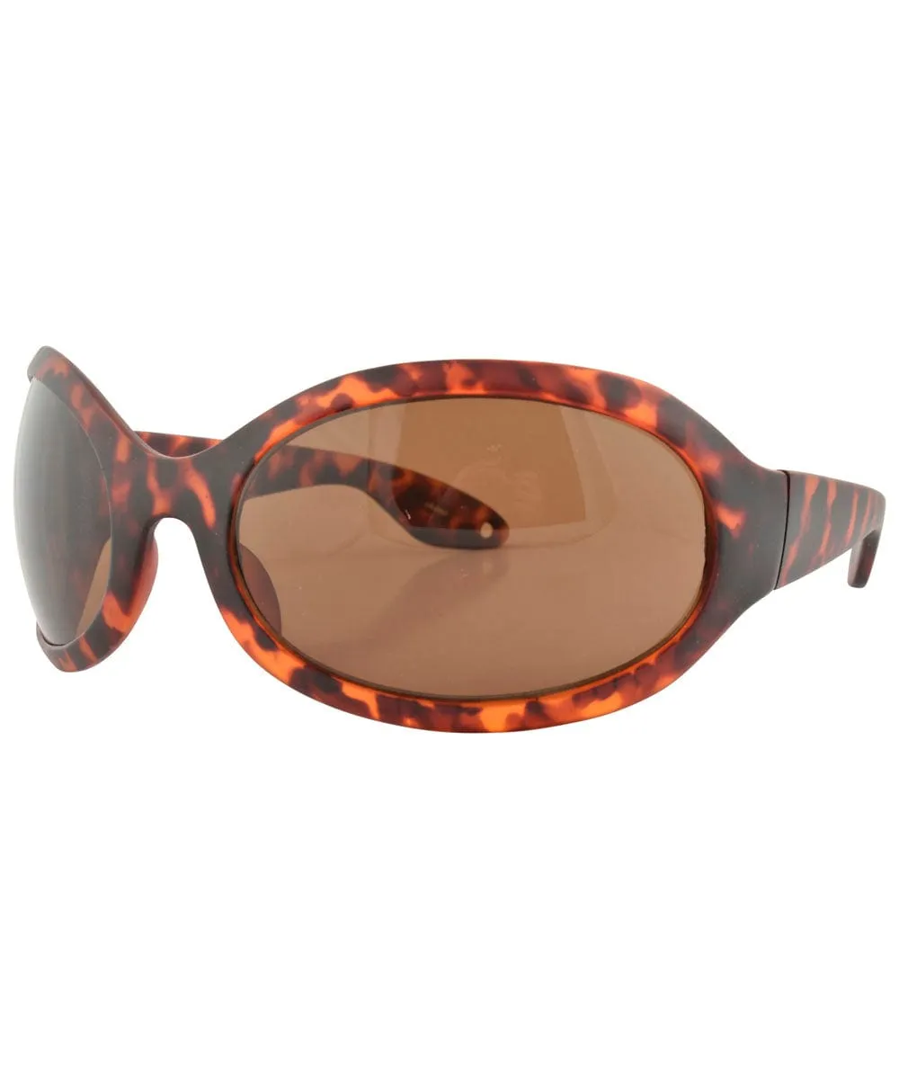 SIXTY SEVEN Demi/Brown 90s Sunglasses sold by Giant Vintage product image thumbnail 3