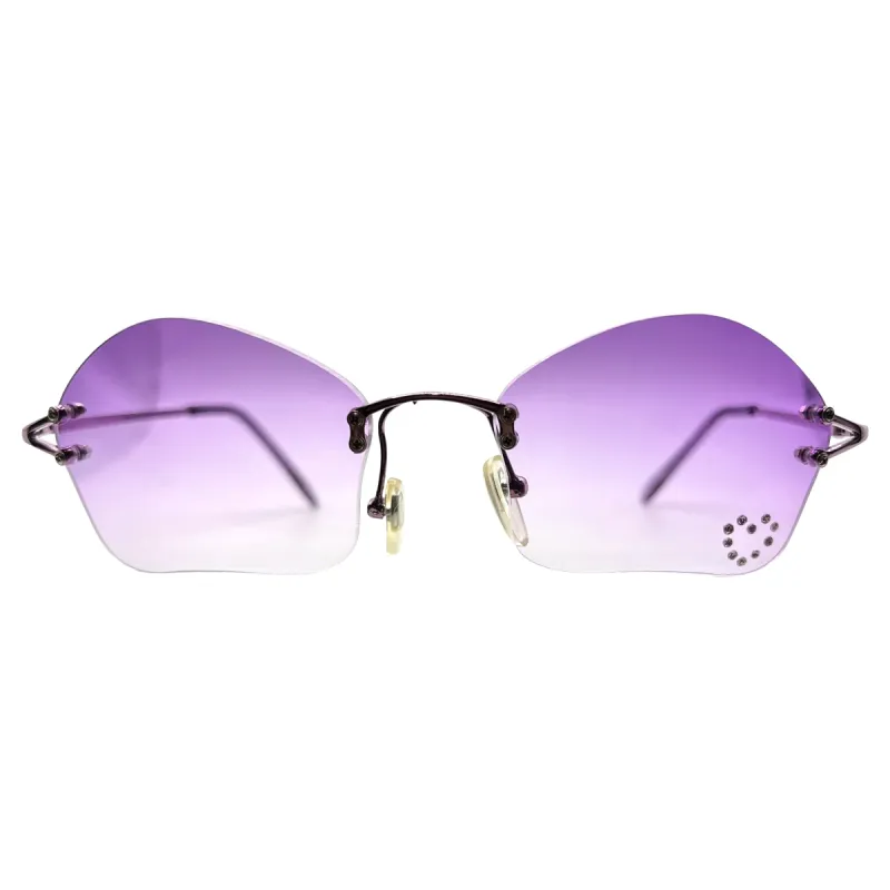 COSMIC Purple Rhinestones sold by Giant Vintage