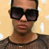 BLOCKS 70s-Inspired Square Sunglasses sold by Giant Vintage