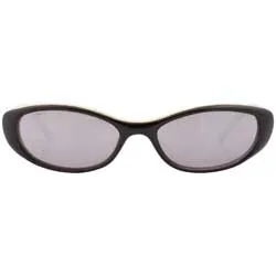 BOOZIE Black/White Cat-Eye Sunglasses sold by Giant Vintage