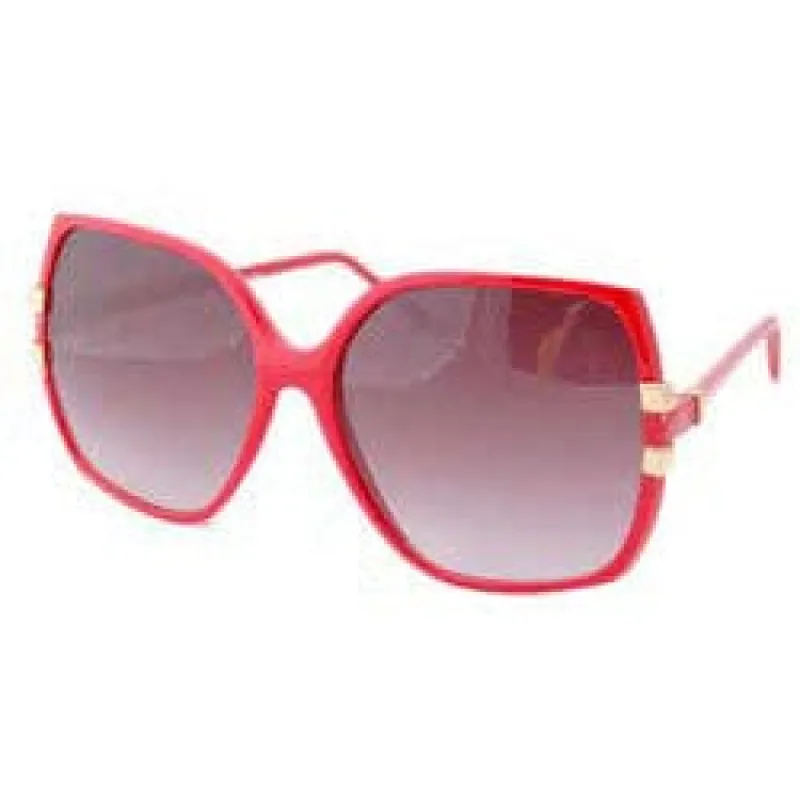 MARTINIQUE Red Oversized Sunglasses sold by Giant Vintage