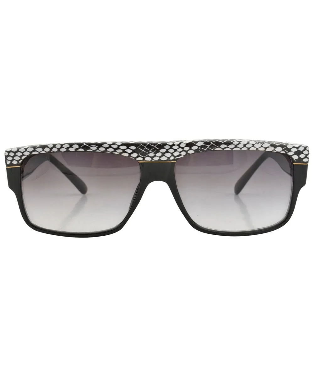 MASSIF Black Indie Sunglasses sold by Giant Vintage product image thumbnail 3