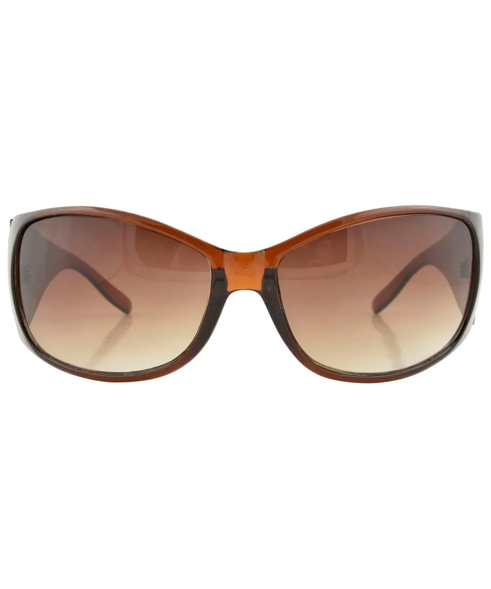 TATU Brown Tiger Indie Sunglasses sold by Giant Vintage product image thumbnail 2