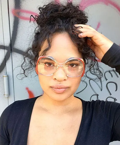 LOVELACE Syrup Clear Glasses sold by Giant Vintage product image thumbnail 4