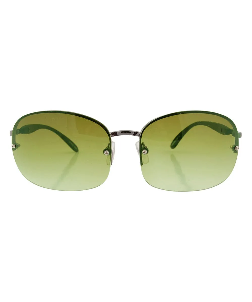 FOXES Bayou Rimless Sunglasses sold by Giant Vintage product image thumbnail 3