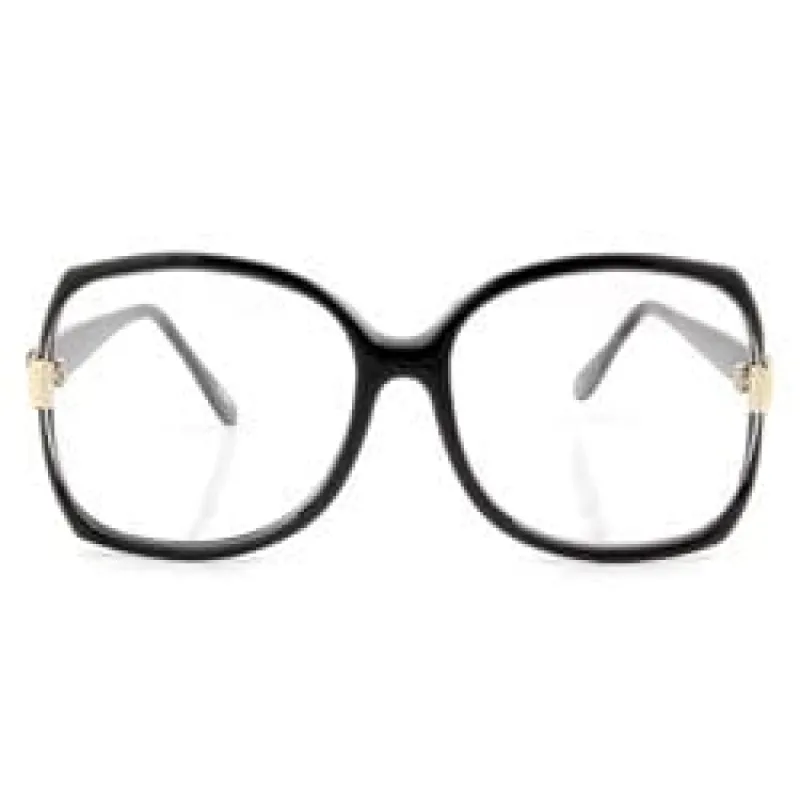 ALABAMA Black/Clear Reading Glasses sold by Giant Vintage