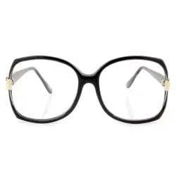ALABAMA Black/Clear Reading Glasses sold by Giant Vintage