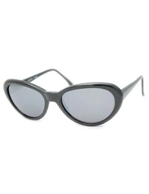 MATINEE Black Cat-Eye Sunglasses sold by Giant Vintage product image thumbnail 2