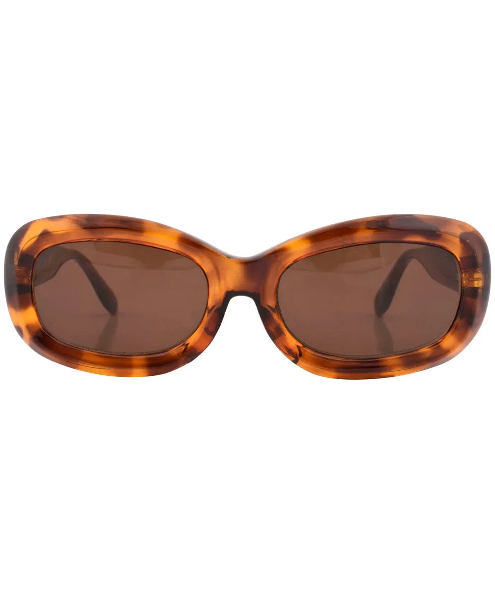 BOOTS Tortoise Square Sunglasses sold by Giant Vintage product image thumbnail 3
