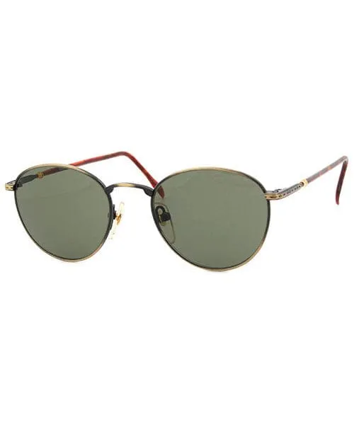 DAYAFTER Brass Oval Sunglasses sold by Giant Vintage product image thumbnail 2