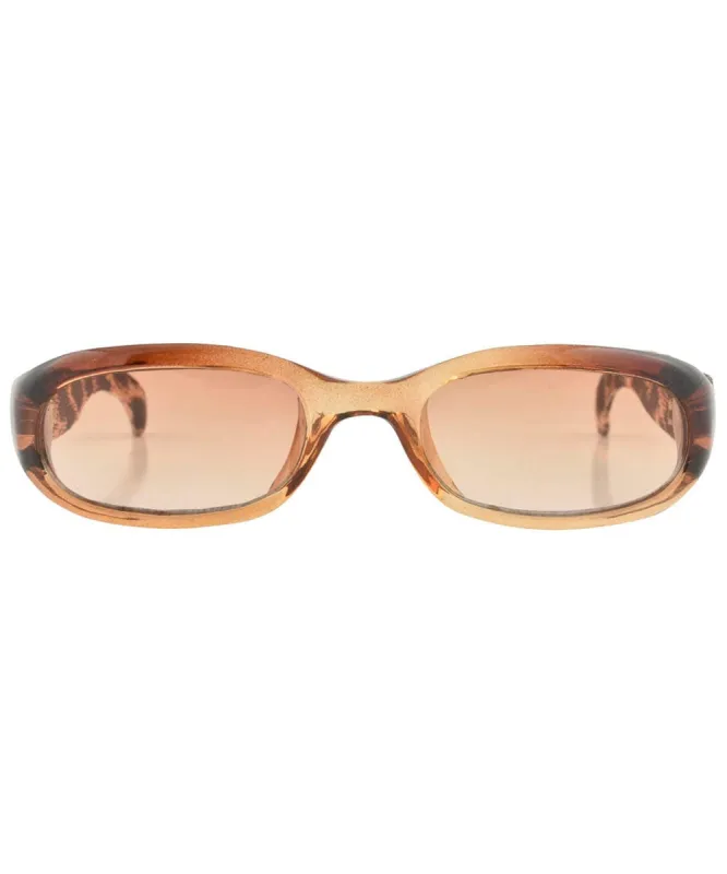 JANE'S Demi/Brown 2000s Sunglasses sold by Giant Vintage