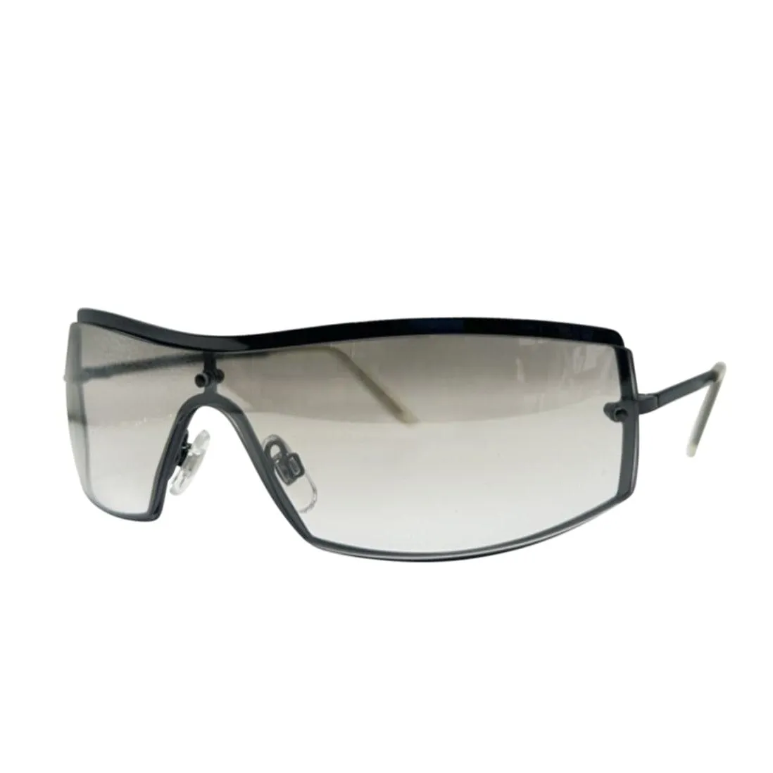 KNOCKOUT Sporty Wraparound Sunglasses sold by Giant Vintage product image thumbnail 2