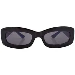 STONES Black/Blue Square Sunglasses sold by Giant Vintage product image thumbnail 2
