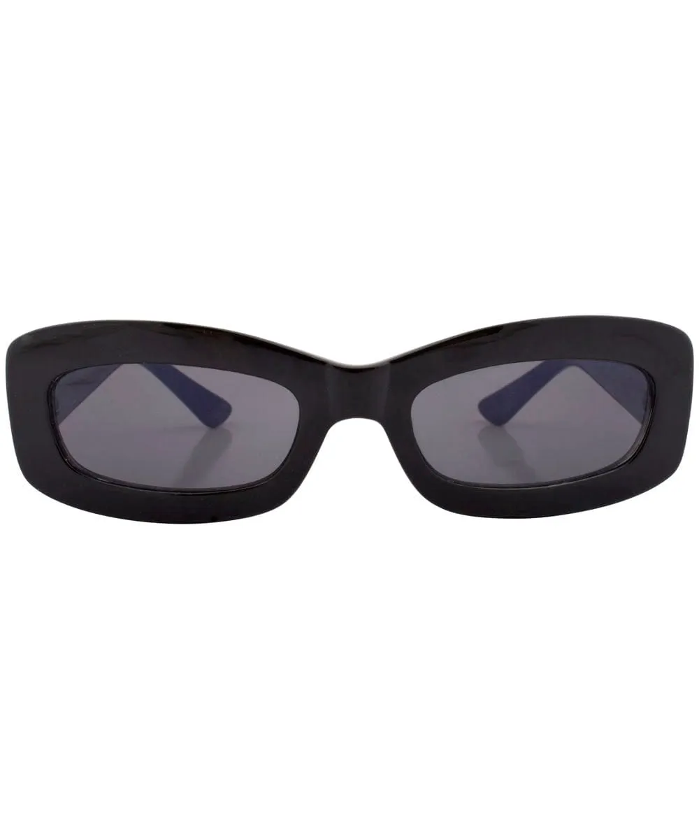 STONES Black/Blue Square Sunglasses sold by Giant Vintage product image thumbnail 3