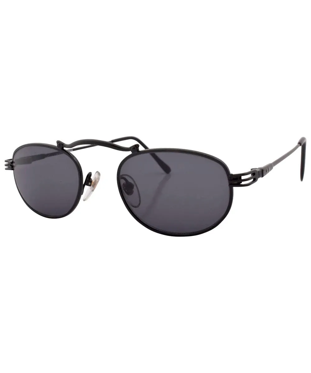 CRIME Black Sunglasses sold by Giant Vintage product image thumbnail 2