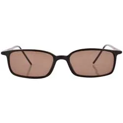 ZIMMERN Black/Brown Square Sunglasses sold by Giant Vintage