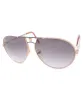 VOLUME Gold/Blue Aviator Sunglasses sold by Giant Vintage