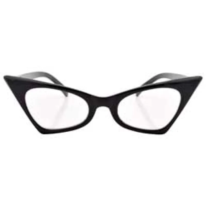 KADILLAC Matte Black/Clear Glasses sold by Giant Vintage
